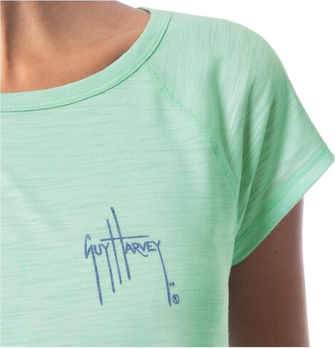 Guy Harvey Women's Poly/Rayon Slub Tee in Kuwait