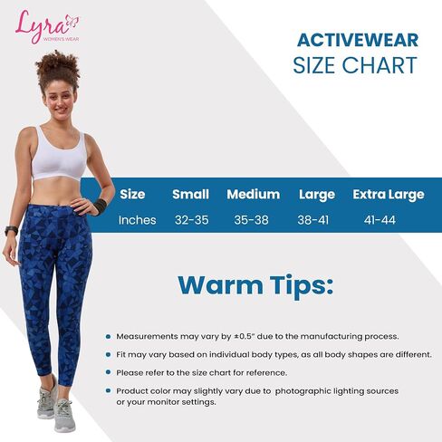 Dry Fit Women's Activewear Pants with Side Pockets | Stretchable Quick-Dry Workout Leggings Gym Yoga Pants in Saudi Arabia