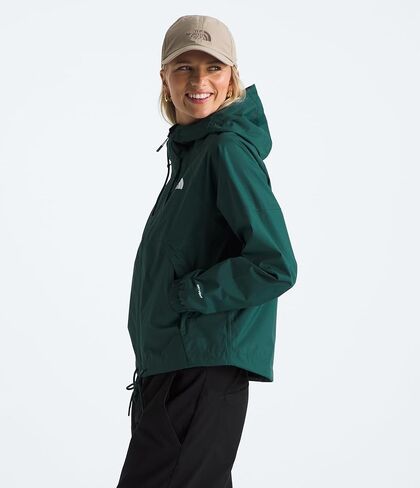 سترة بغطاء للرأس للنساء من THE NORTH FACE (مقاس قياسي وحجم كبير)، طباعة زهرة الأقحوان البرية من Reef Waters، مقاس صغير in Saudi Arabia
