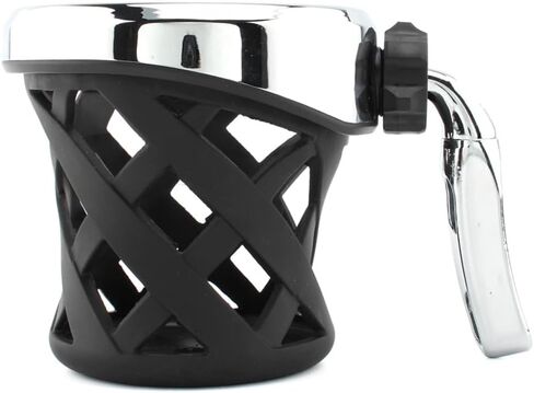 FSFY Chrome دراجة نارية Handlebar Cup حامل شرب مع شبكات سلة مقبض شريط ماء الحامل in Saudi Arabia