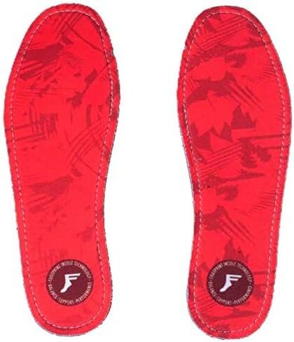 Footprint Insoles Technology King Foam FP Insoles - Trim to FIT L (M 8-14), Red Camo, 5mm in Saudi Arabia