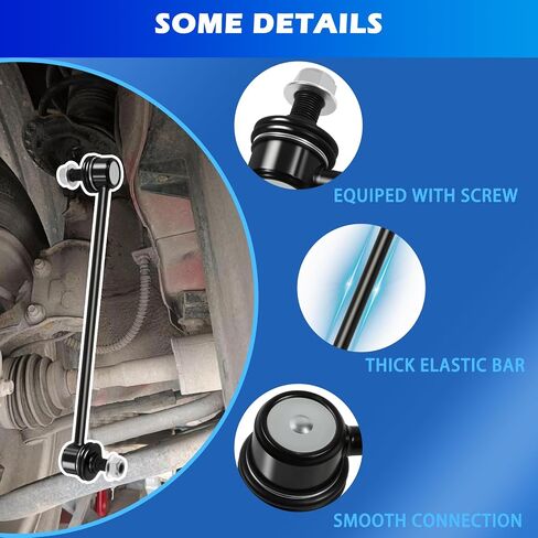 2PCS Bron Sway Bar Links متوافقة مع 2007-2017 Nissan Altima ، 2008-2013 Nissan Rogue ، 2014-2017 Infiniti QX60-يحل محل K750094 K750095 in Saudi Arabia