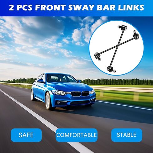 2PCS Bron Sway Bar Links متوافقة مع 2007-2017 Nissan Altima ، 2008-2013 Nissan Rogue ، 2014-2017 Infiniti QX60-يحل محل K750094 K750095 in Saudi Arabia
