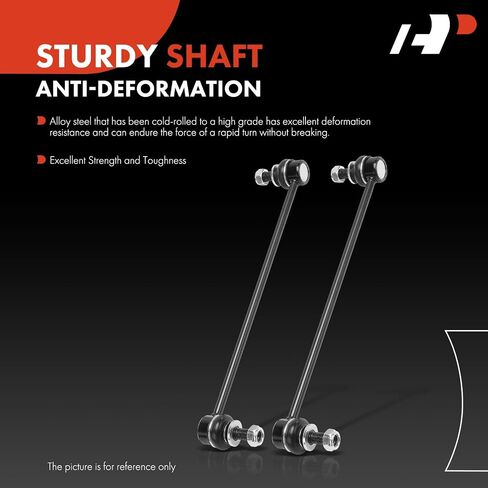A-Premium 2 X Front Sway Bar Links Bar Bar Bar ، متوافقة مع Toyota Corolla 2019-2024 ، Prius 2016-2024 ، C-HR 2018-2022 ، BZ4X ، Prius AWD-E ، Prius Prime & Kexus RZ300E ، RZ450E ، UX200 ، UX250H in Saudi Arabia