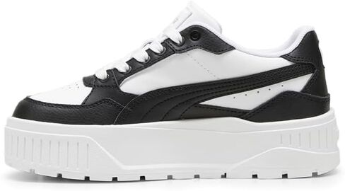 PUMA Kids Girls Karmen Ii Idol Lace Up Sneakers Shoes Casual - White in Saudi Arabia