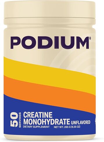 Podium Nutrition, Solos | Creatine Monohydrate, 50 Servings, Strawberry, Boost Athletic Performance in Saudi Arabia