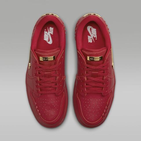 Air Jordan 1 Low Method of Make Women's Shoes (FN5032-007, Black/Metallic Gold) Size 9 in Saudi Arabia