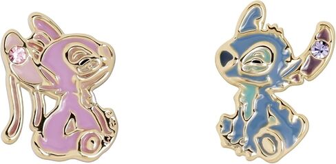 أقراط متطابق مع Stitch & Angel ، مقاس واحد ، نحاس/قاعدة ، لا الأحجار الكريمة in Saudi Arabia
