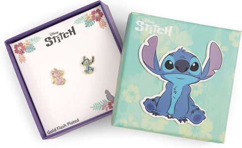 أقراط متطابق مع Stitch & Angel ، مقاس واحد ، نحاس/قاعدة ، لا الأحجار الكريمة in Saudi Arabia