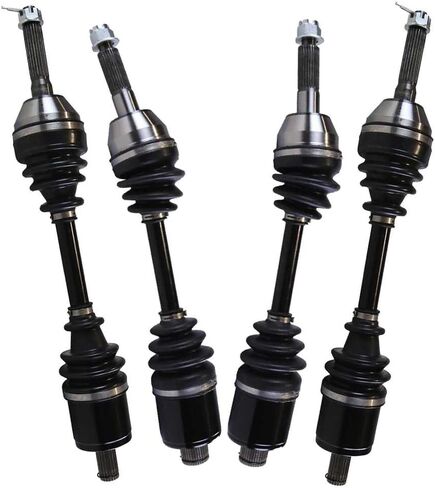 AutoShack Front and Rear CV Axle Shaft Assembly Set of 4 Replacement for 2005 Polaris Sportsman 400 2005 Polaris Sportsman 500 HO Driver and Passenger Side Kit ADSKPKG032 in Saudi Arabia