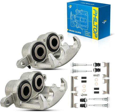 PHILTOP Brake Caliper Front Right Compatible with 1999-2006 Chevrolet Silverado 1500, 2001-2010 Chevrolet Silverado 2500 HD, 1999-2006 GMC Sierra 1500, 2000-2006 Chevrolet Tahoe, 18-4728 in Kuwait