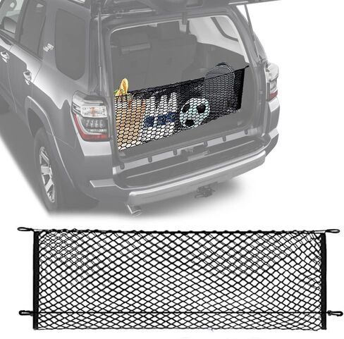 Envelope Style Automotive Elastic Trunk Mesh Cargo Net Compatible with 2017 2018 2019 2020 2021 2022 2023 2024 GMC ACADIA 84051443 in Saudi Arabia