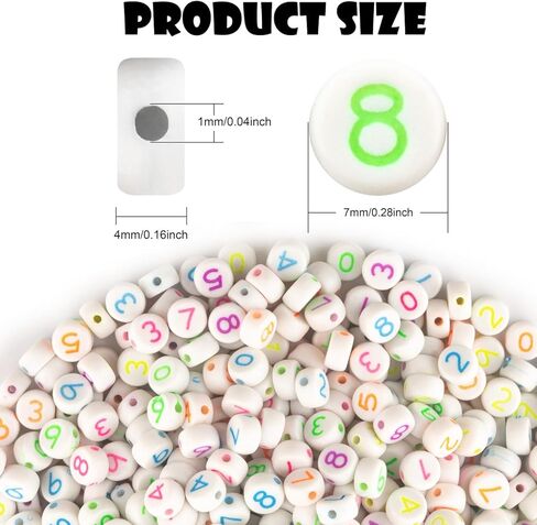 ZHIYUXI 1500PCS Letter Beads Alphabet Beads for Bracelets Acrylic Colorful Letters Gold Round Beads for Friendship Bracelets Necklaces Jewelry Making 4x7mm in Kuwait