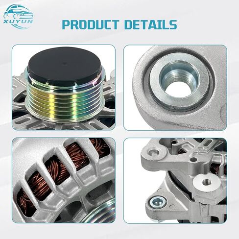 12V 120AMP Alternator Compatible With 2020-2022 Nissan Sentra L4 2.0L, Replaces 23100-6LB0A, 21603, 21603R in Kuwait