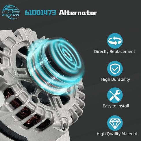 12V 120AMP Alternator Compatible With 2020-2022 Nissan Sentra L4 2.0L, Replaces 23100-6LB0A, 21603, 21603R in Kuwait