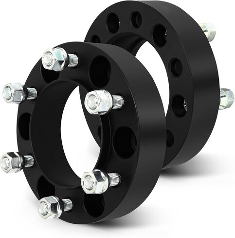 فواصل عجلة SCITOO مقاس 4X 1.5 بوصة محور مركزي 6x5.5 إلى 6x5.5 تناسب فواصل عجلة تندرا لفواصل عجلة FJ Cruiser لفواصل عجلة 4runner لفواصل عجلة سيكويا 2007-2015 in Saudi Arabia