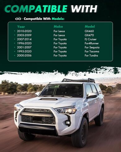 فواصل عجلة SCITOO مقاس 4X 1.5 بوصة محور مركزي 6x5.5 إلى 6x5.5 تناسب فواصل عجلة تندرا لفواصل عجلة FJ Cruiser لفواصل عجلة 4runner لفواصل عجلة سيكويا 2007-2015 in Saudi Arabia