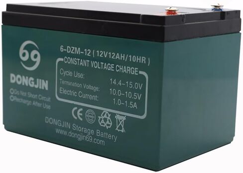 12V 12Ah Motorcycle Battery Go Kart 6-DZM-12 SLA 10Hrs for Electric Scooter E Bike Razor Pit Dirt Bike ATV UTV Trike Golf Cart Quad Moped Maintenance Free Rechargeable Powersports Battery (3 Pack) in Saudi Arabia