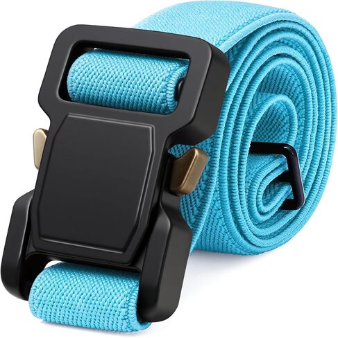 SUOSDEY Kids Elastic Adjustable Belt Easy Clasp Alloy Buckle Stretch Belt Uniform Daily School Toddlers Boys Girls in Kuwait