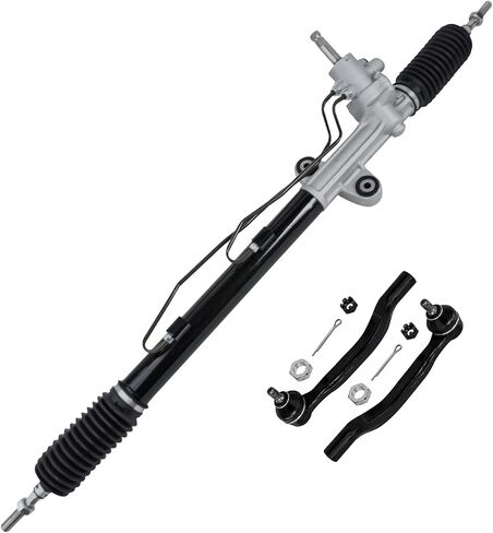 Detroit Axle - Rack and Pinion Kit for 1998-2002 Honda Accord, Complete 1 Power Steering Rack and Pinion Assembly, 2 Outer Tie Rod End Links Replacement in Saudi Arabia