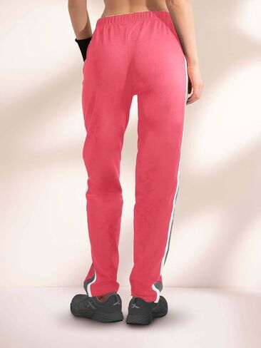 Cotton Track Pants Women's Joggers| Elastic Waistband | Straight Leg Lounge Pants | Perfect Sports Wear | Pack of 2 in Saudi Arabia