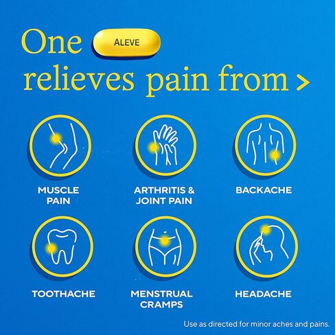 أليفي جيلكات مع قبعة ناعمة GRIP® ، الصوديوم نابروكسين ، طب آلام ، 40 العد in Kuwait