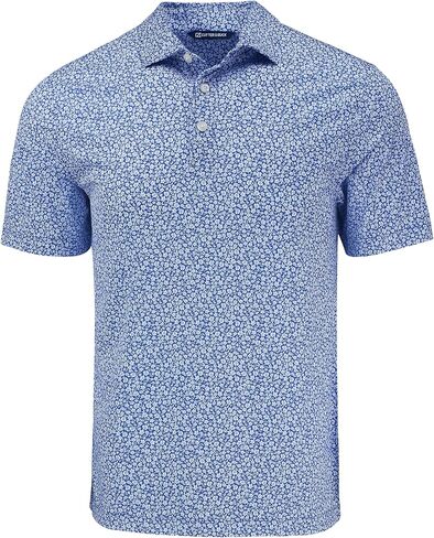 Cutter & Buck Pike Eco Flora Print Mens Mens Big & طويل القامة in Saudi Arabia