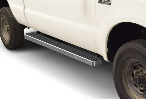 APS (304 من الفولاذ المقاوم للصدأ الفضة المصقول 6in) لوحات تشغيل Nerf Bars خطوات جانبية متوافقة مع Ford F150 1999-2003 Super Cab 4-Door (تشمل 04 Heritage) و F250LD 1999-2003 3 أبواب خفيفة in Saudi Arabia