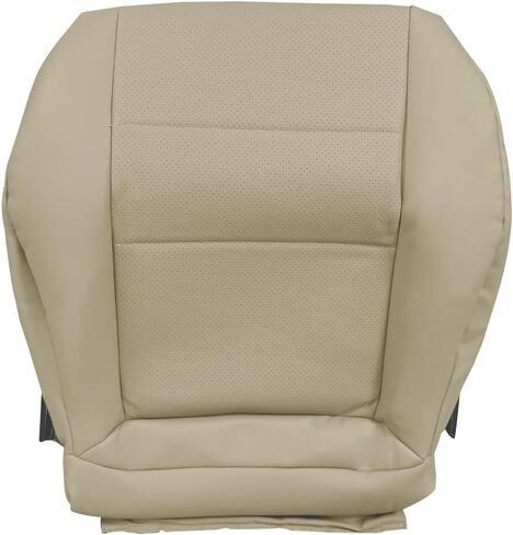 Driver Side Bottom Replacement Leather Seat Cover Tan Compatible with Mercedes Benz GLK250 280 300 350 2008-2015 (for Sport Seat Only) in Saudi Arabia