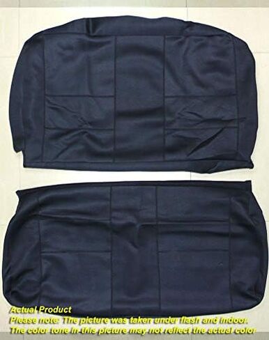 GEARFLAG Custom-Fit Neoprene Seat Covers for Wrangler YJ 1987-1996 - Full Set Waterproof Dirt-Proof - Ultimate Protection for Front and Rear Wrangler Seats - (Black) in Saudi Arabia