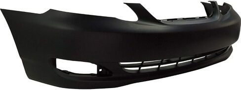 FITPARTS متوافقة مع غلاف الوفير الأمامي Fascia 2005-2008 Toyota Corolla Ce Le Le Sedan 05-08. تم تحضيره الجديد بدون ثقوب مستشعر ، مع ثقوب ضباب الضباب. TO1000297 521190Z938 2006 2007 in Saudi Arabia
