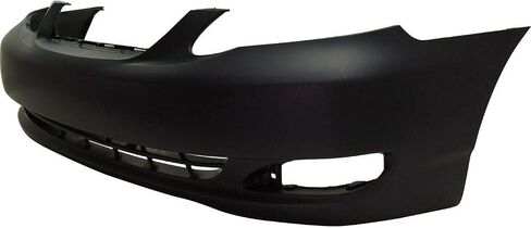 FITPARTS متوافقة مع غلاف الوفير الأمامي Fascia 2005-2008 Toyota Corolla Ce Le Le Sedan 05-08. تم تحضيره الجديد بدون ثقوب مستشعر ، مع ثقوب ضباب الضباب. TO1000297 521190Z938 2006 2007 in Saudi Arabia