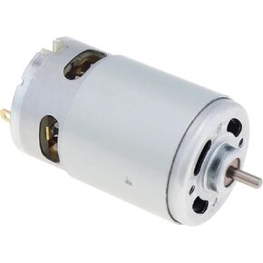 RS550 High Torque Brush Motor 10.8-25V 60W محرك حفر كهربائي مع محامل الكرة المزدوجة ضوضاء منخفضة لاستبدال مفك البراغي (18V-27000 دورة في الدقيقة) in Saudi Arabia