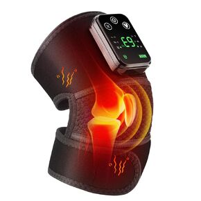 وسادة تسخين في الركبة لالتهاب المفاصل وتخفيف الألم - لف الركبة مسخن من اللاسلكي مع مدلك ، وتدفئة للنساء الرجال والركبتين ، وسادة الحرارة المعتمدة من FSA لألم الركبة in Kuwait