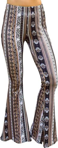Daisy Del Sol Comfy Lightweight Stretch Vintage Palazzo 70s Bell Bottom Flare Lounge Yoga Pants in Kuwait