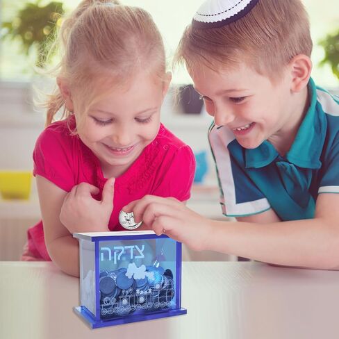 طقوس لايت 7 أيام من الإبداعات السيراميك الخيرية Tzedakah مربع للأطفال والكبار على حد سواء السبت 5.00 "ح in Kuwait