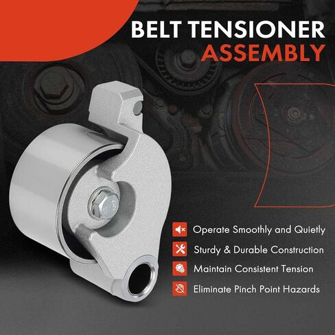A-Premium Timing Belt Tensioner Assembly Compatible with Toyota Camry 2002-2006, Highlander 2001-2010, Sienna 2004-2006, Solara 2004-2008 & Lexus RX330 2004-2006, RX400h 2006-2008, ES300, ES330 in Saudi Arabia