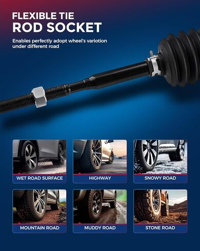 KAX Manual Steering Rack and Pinion Compatible with Ford Mustang II 1974-1978, Pinto 1974-1980, Mercury Bobcat 1975-1980 (Only for Manual Rack) Replace - 231700 in Saudi Arabia