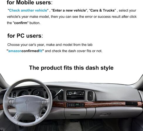 حصيرة غلاف DASH مخصصة لبيك ليسابري بدون رأس لوحة دائرة معلومات حامية السجاد K270 (Darkgray) in Saudi Arabia