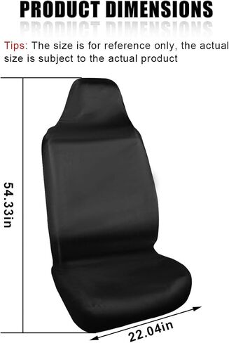 Car Seat Cover Protector, Waterproof Stain Resistant Auto Front Seat Protectors, Universal Dustproof Vehicle Interior Seats Covers for Cars, SUVs, Trucks (1PC/Front) in Saudi Arabia