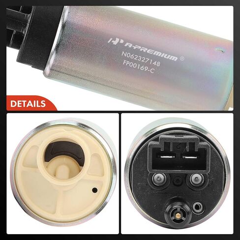 A-Premium 255lph Pump Electric Pump في الخزان متوافق مع TBI LT1 LT4 LS1 استبدال F20000169 مع مجموعات التثبيت in Saudi Arabia