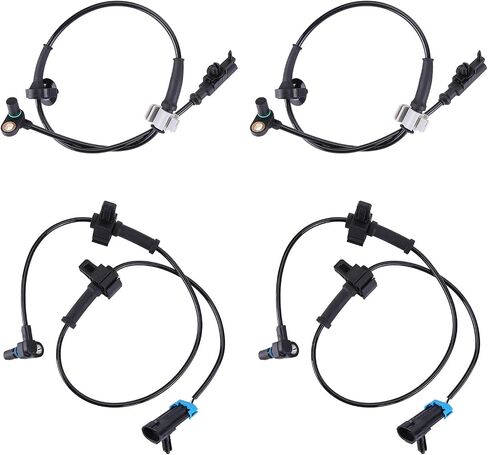 ABS Wheel Speed Sensor Fit for 2007-2013 for Chevy Silverado 1500 2007-2013 for GMC Sierra 1500 for Chevy Silverado 1500 Rear Left Rear Right Front Left Front Right 4pcs ABS Sensors in Saudi Arabia