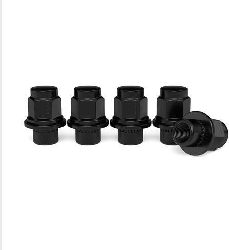StanceMagic - 20 Silver Chrome Mag Style Lug Nuts with Washer - 12mm x 1.25, 12x1.25 Threads - 1.5" Length - 21mm 13/16" Hex - Compatible with 5Lug Nissan and Infiniti Factory Wheels in Saudi Arabia