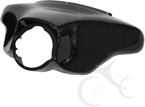 TCT-MOTORPARTS BATWING INNER & OUTER COWL FAIRING FIT for Harley Touring Electra Street Glide 1996-2013 FLHT FLHTC FLHTCU FLHX Black 2012 2011 2006 2005 2005 2003 2003 2002 in Kuwait
