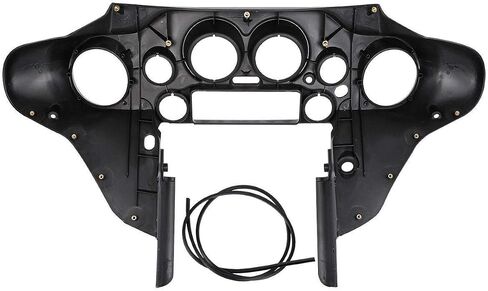 TCT-MOTORPARTS BATWING INNER & OUTER COWL FAIRING FIT for Harley Touring Electra Street Glide 1996-2013 FLHT FLHTC FLHTCU FLHX Black 2012 2011 2006 2005 2005 2003 2003 2002 in Kuwait