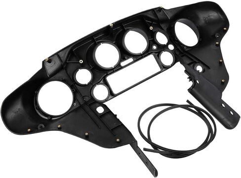 TCT-MOTORPARTS BATWING INNER & OUTER COWL FAIRING FIT for Harley Touring Electra Street Glide 1996-2013 FLHT FLHTC FLHTCU FLHX Black 2012 2011 2006 2005 2005 2003 2003 2002 in Kuwait