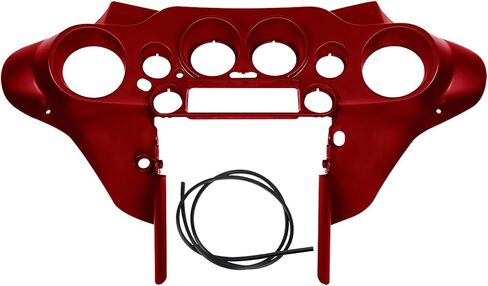 TCT-MOTORPARTS BATWING INNER & OUTER COWL FAIRING FIT for Harley Touring Electra Street Glide 1996-2013 FLHT FLHTC FLHTCU FLHX Black 2012 2011 2006 2005 2005 2003 2003 2002 in Kuwait
