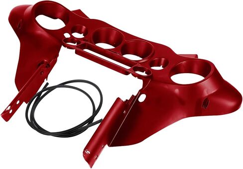 TCT-MOTORPARTS BATWING INNER & OUTER COWL FAIRING FIT for Harley Touring Electra Street Glide 1996-2013 FLHT FLHTC FLHTCU FLHX Black 2012 2011 2006 2005 2005 2003 2003 2002 in Kuwait