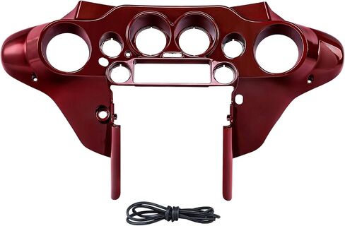 TCT-MOTORPARTS BATWING INNER & OUTER COWL FAIRING FIT for Harley Touring Electra Street Glide 1996-2013 FLHT FLHTC FLHTCU FLHX Black 2012 2011 2006 2005 2005 2003 2003 2002 in Saudi Arabia