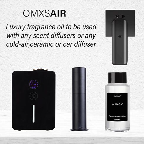 24K Magic Hotel Collection Diffuser Oil والروائح المنزلية الفاخرة - زيت ناشر سحري 24K 150 مل - الحمضيات والبرغموت والياسمين - زيت ناشر الروائح العلاجية - زيوت عطرية سحرية 24K للناشر in Kuwait